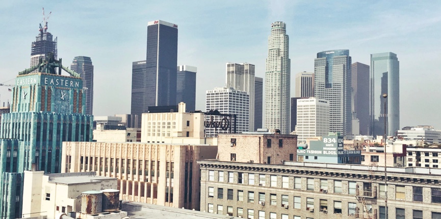 TVC Los Angeles Buildings and skyline