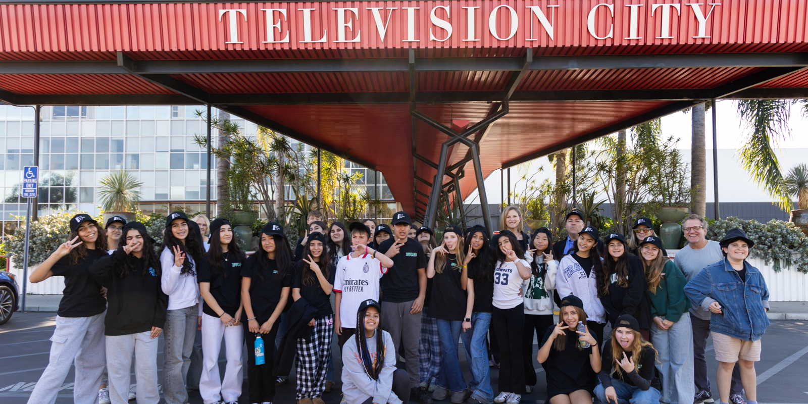 Beverly Hills Students Go Behind-the-Scenes at Television City