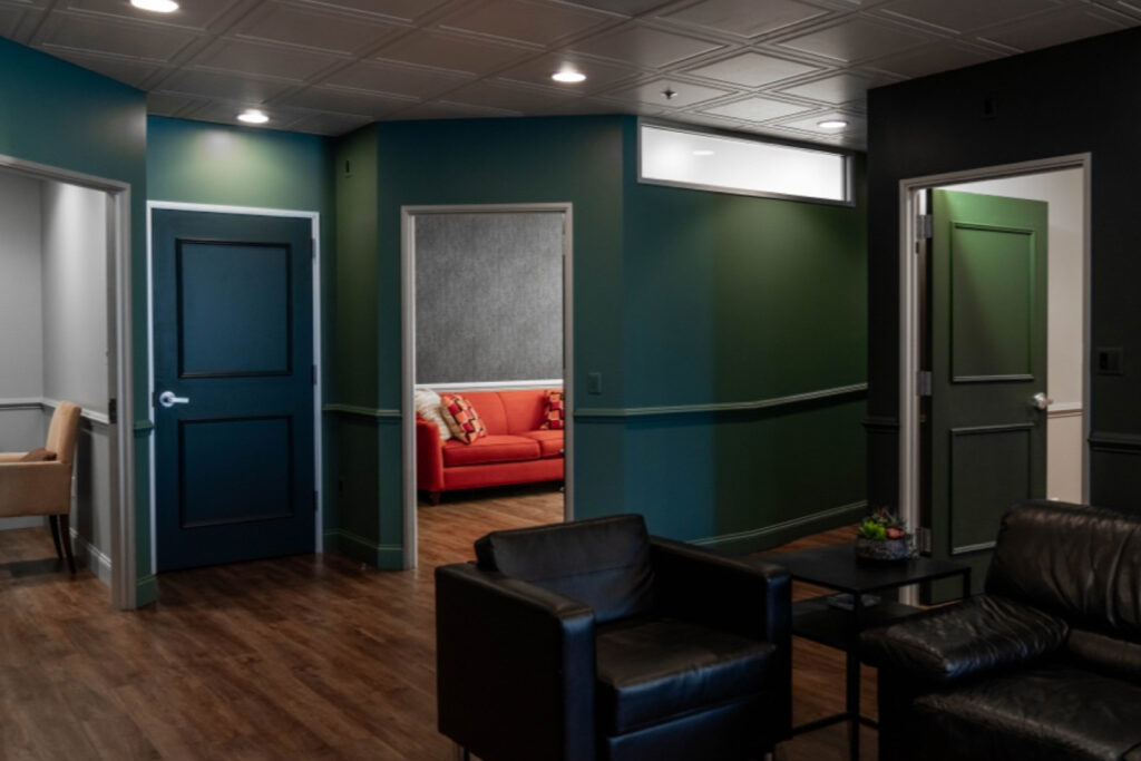 TVC Studios - Television City - Production Office Space - Multiple Meeting Rooms with Doors and Center Couches