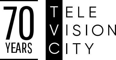 70th Anniversary - 70 Years - Television City Logo in Black