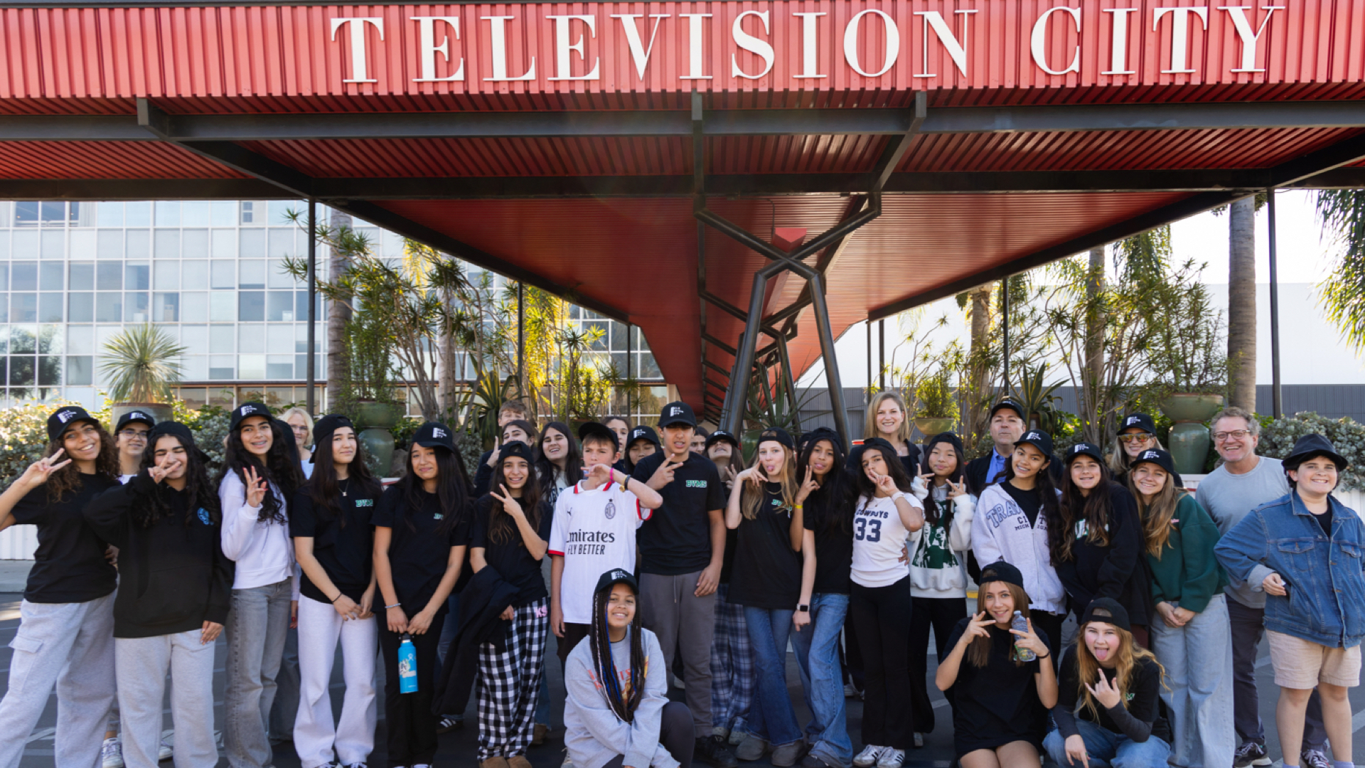 TVC Studios - Television City - News - Beverly Hills Students Go Behind the Scenes